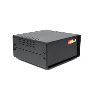 Czteroczęściowe pudełko konstrukcyjne 150x146x66mm - czarno-szare