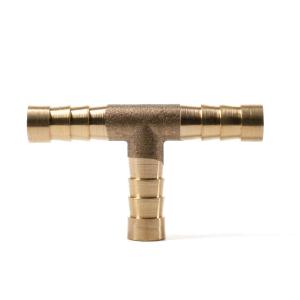 Mosiężny widelec do węża T - 8 mm