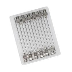 Zestaw 12 sztuk igieł dozujących ze stali nierdzewnej 18G 2\"
