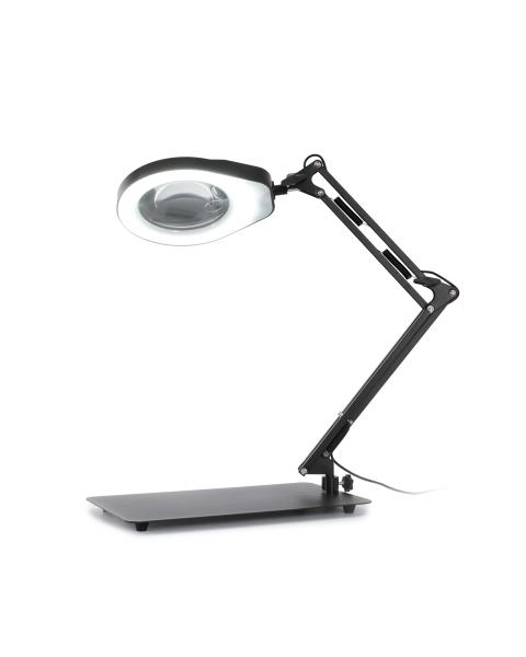 Lampa robocza PD178S o powiększeniu 8D z lupą - czarna
