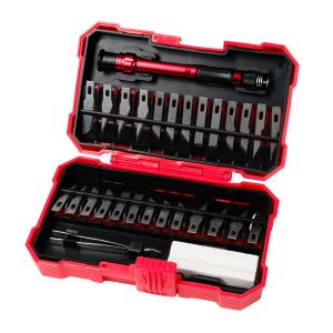 Skalpel z wymiennymi ostrzami 26szt TH-1001