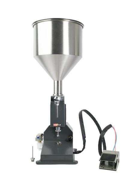 Pneumatyczny napełniacz do płynów o konsystencji od rzadkiej do średnio gęstej 5-50 ml