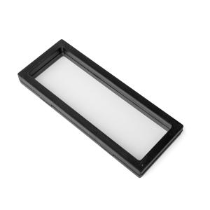 ramka pływająca 3D czarna 9x23x2 cm