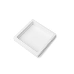 Membrana prezentacyjna ramka 3D biała 11x11x2 cm