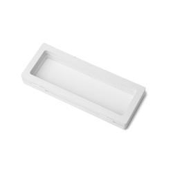 ramka 3D na monety i biżuterię biała 7x18x2 cm