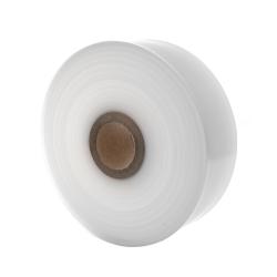 Folia PE w rolkach (tunelowa) o grubości 200 mikronów, szerokości 100 mm i długości 200 m