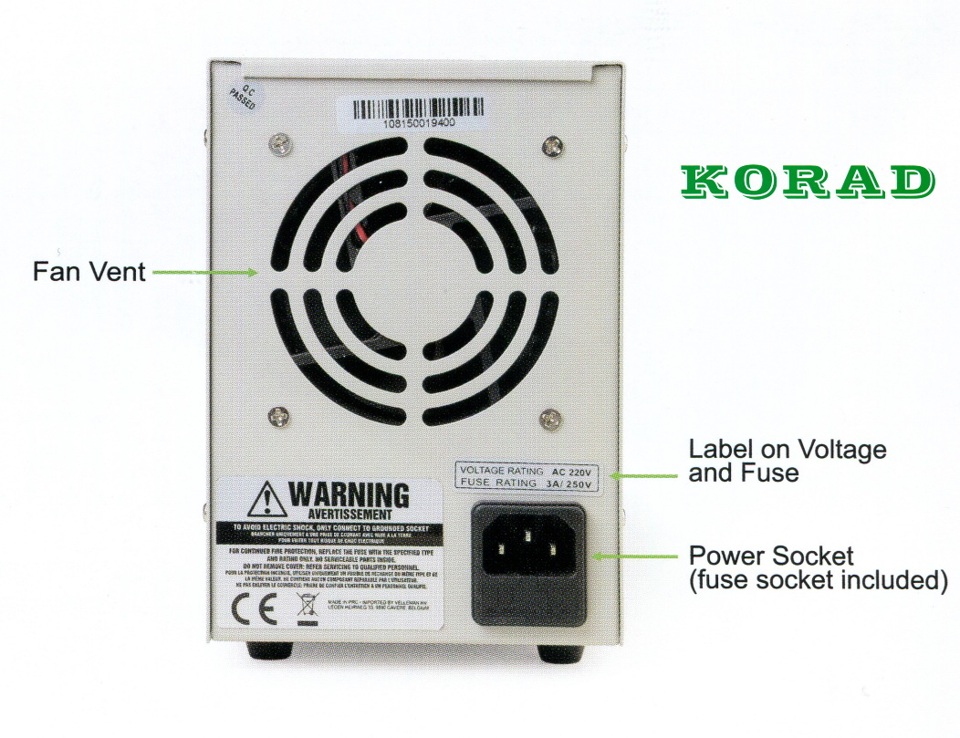 Zasilacz laboratoryjny Korad KA6005D