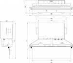 Zgrzewarka elektromagnetyczna do folii PS-600M 600mm