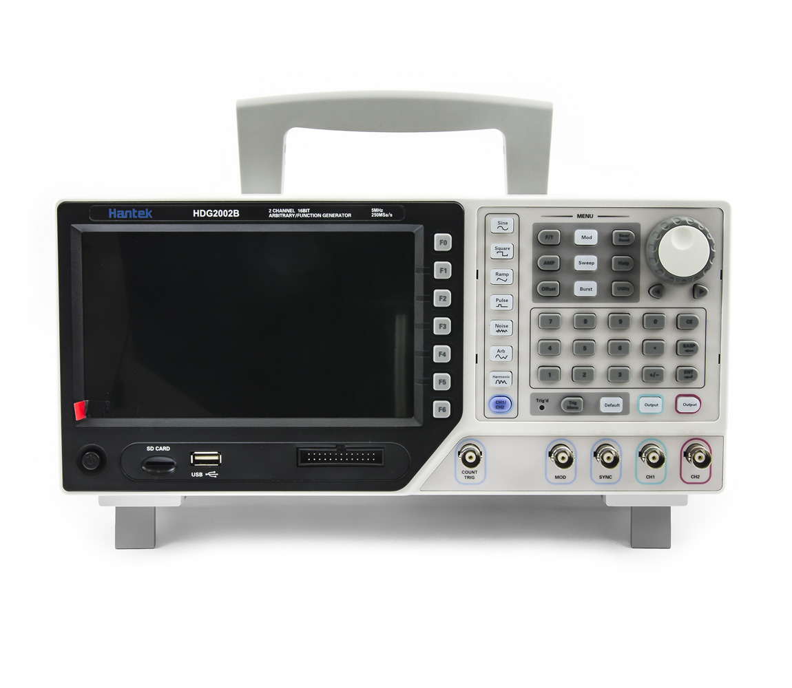 Generator funkcji Hantek HDG2002B 2CH 16bit, 250MSa/s, 5MHz