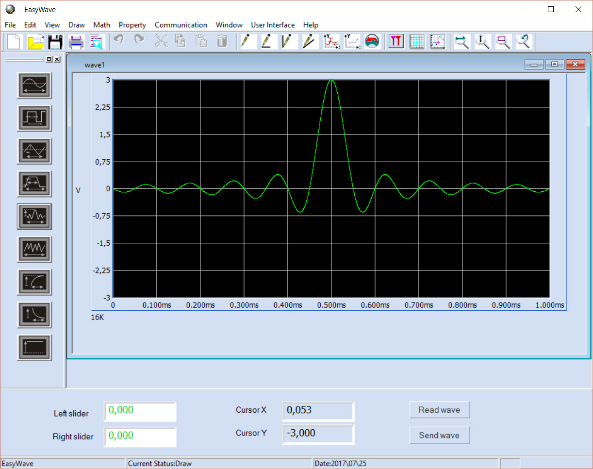 Generator funkcji Siglent SDG810 1CH 14bit, 125MSa/s, 10MHz