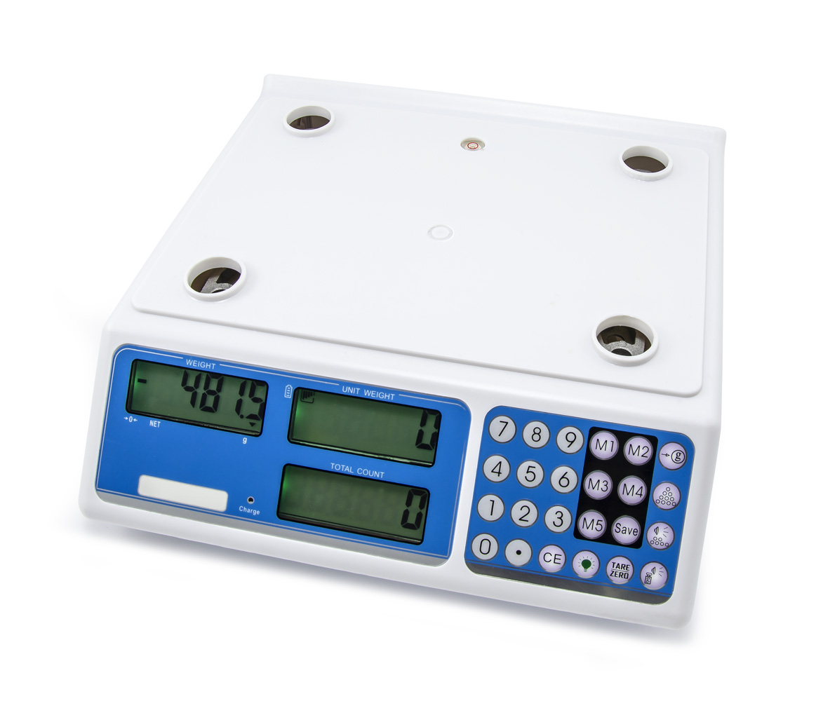 Waga stołowa z licznikiem ACS-15JS 0,5g / 15kg