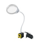 Lampa LED z lupą PDOK PD-032B biała 8D 3x powiększenie z podstawą magnetyczną