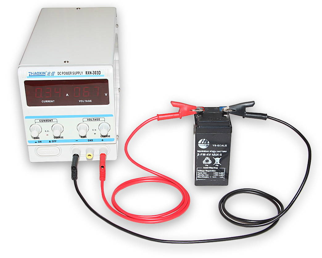 Laboratoryjny kabel zasilający 100cm niebieski