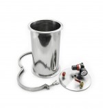 Zbiorniki ze stali nierdzewnej do przemysłowego dozowania cieczy 5l