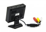 Przenośny monitor LCD 2,5" 12V 480x228px Cinch