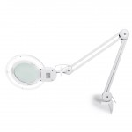 Lampa serwisowa LED ze szkłem powiększającym IB-150, średnica 150 mm, 5D