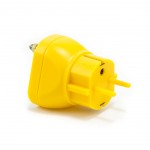 Wtyczka uziemiająca do akcesoriów ESD, 1x M5, 2x kołek ESD 10 mm