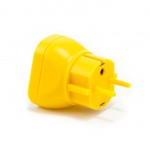 Wtyczka ESD do gniazda UE 230V, 3x zatrzask ESD 10mm