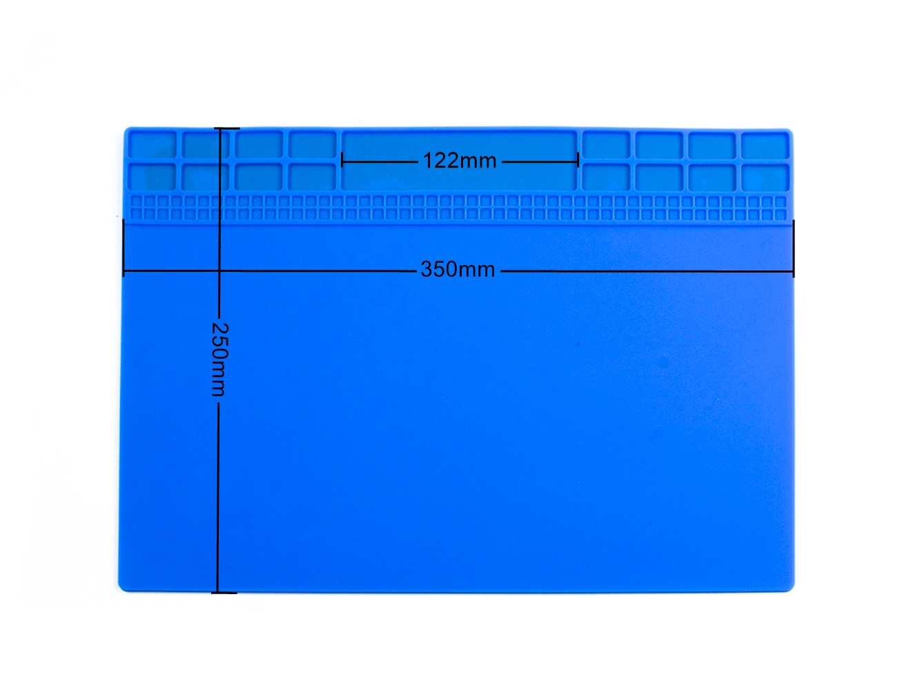 Mała silikonowa podkładka serwisowa ze złączem śrubowym 35x25cm