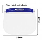 Osłona twarzy/maska do ochrony oczu i dróg oddechowych