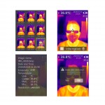 Profesjonalna kamera termowizyjna 30-45°C z wyjściem PC i statywem UNI-T UTi165K