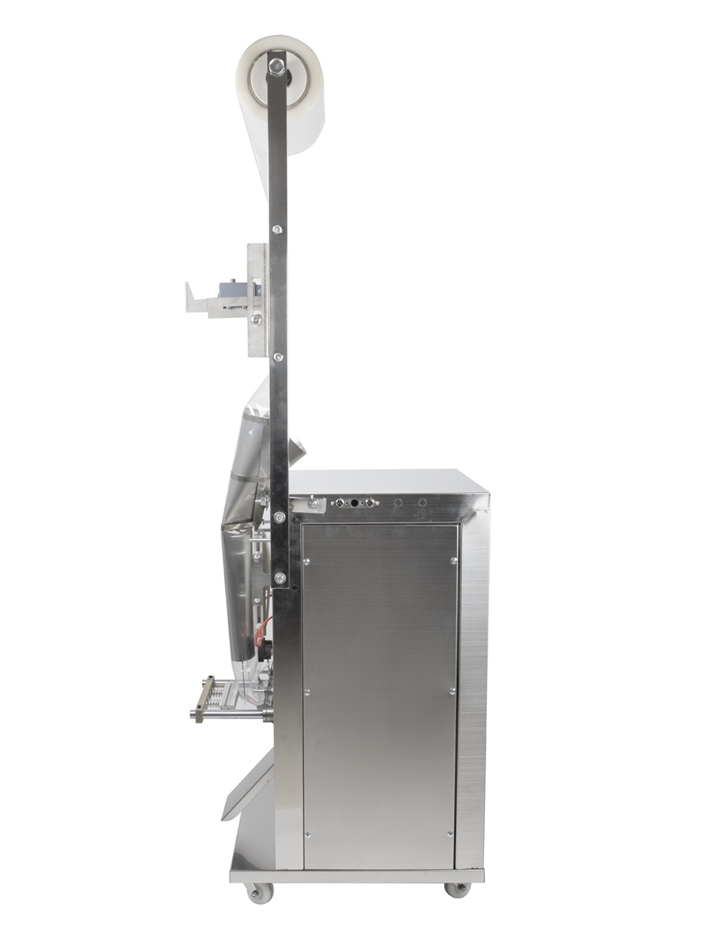 Dolna część pakująca z automatycznym wykrywaniem znaczników na foliach opakowaniowych.