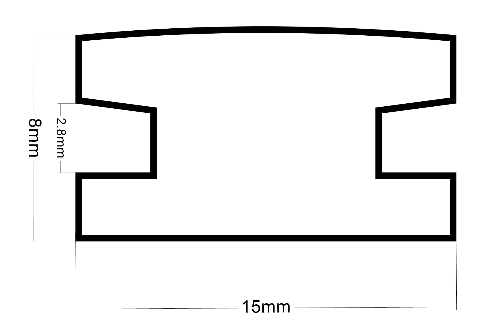 Silikonowa listwa dociskowa do PFS-200X