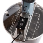 Medomet - 2 ramy - stal nierdzewna, napęd elektryczny