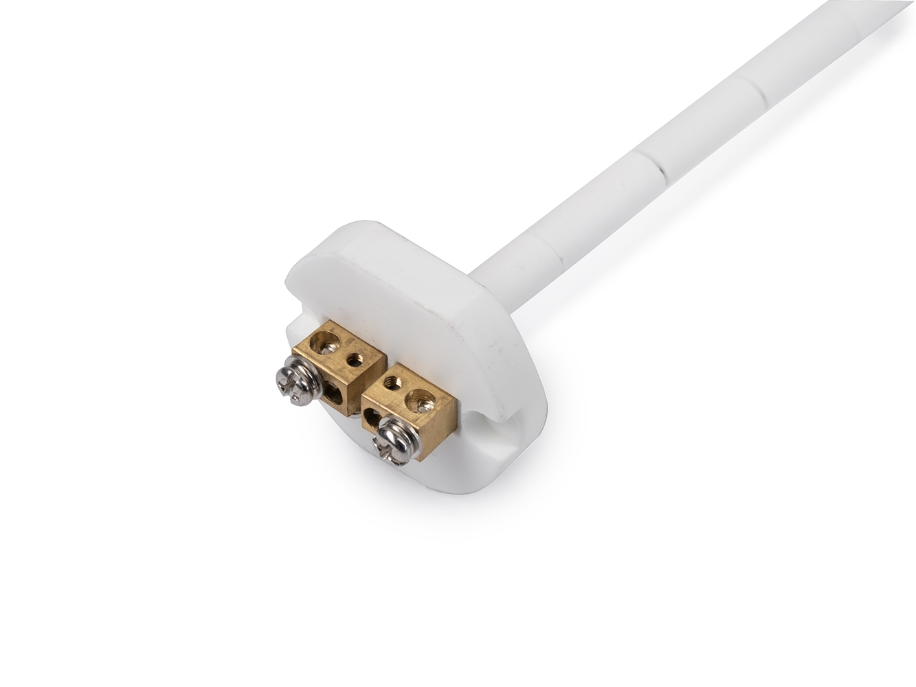 Sonda ceramiczna typu K do pomiaru wysokich temperatur od 0 do 1300°C, długość 100 mm