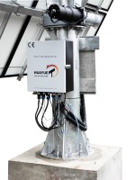 Dwuosiowy tracker solarny Huayue dla 12 paneli - 6,6 kW