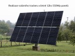 Dwuosiowy tracker solarny Huayue dla 12 paneli - 6,6 kW