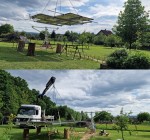 Dwuosiowy tracker solarny Huayue dla 12 paneli - 6,6 kW