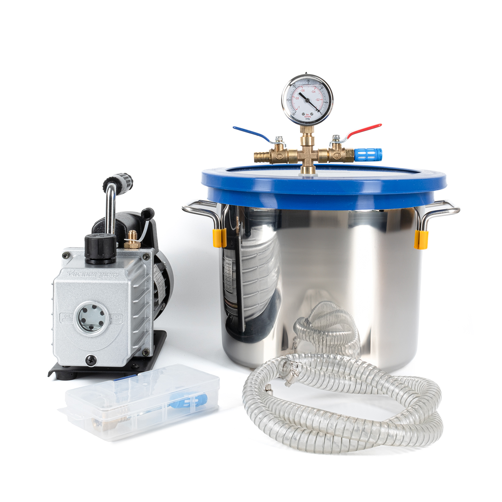 Komora próżniowa 8L z pompą olejową 230V/50Hz