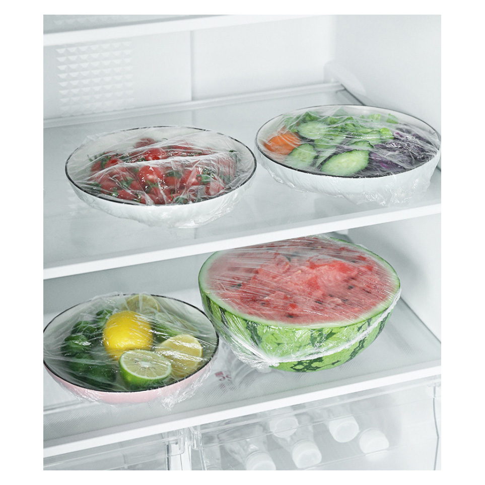 Jednorazowa osłona miski na żywność i żywność z PE