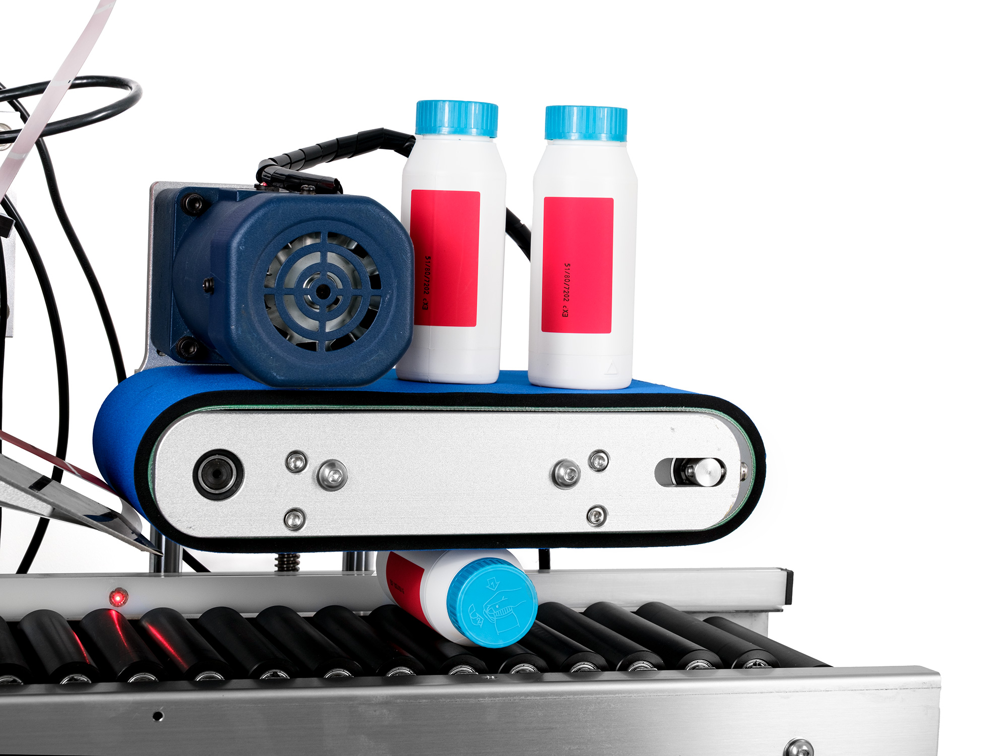 Automatyczna etykieciarka do małych i średnich butelek z drukarką LT-300