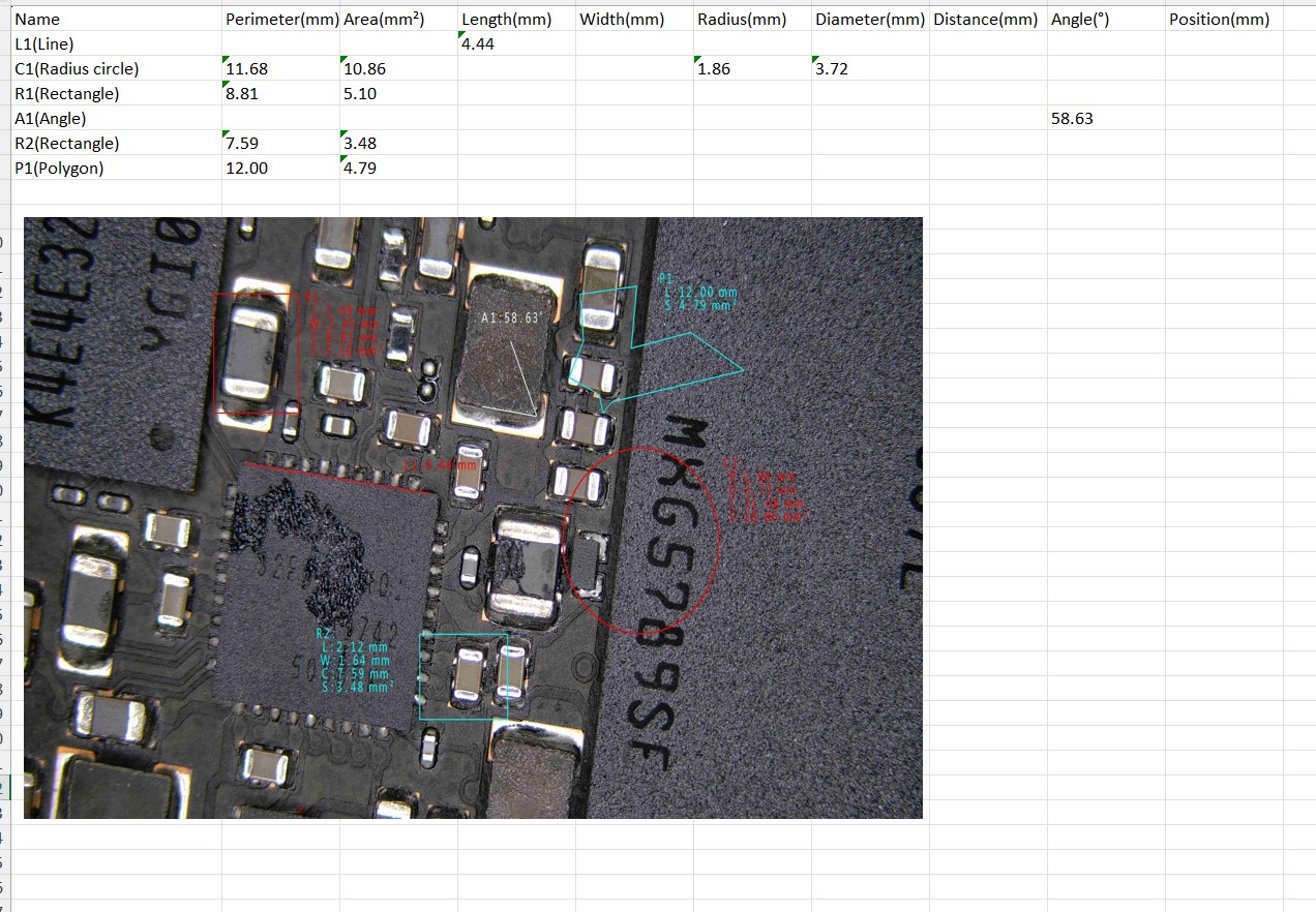 Mikroskop ALL-IN-ONE 4K z monitorem, autofokusem i oprogramowaniem pomiarowym